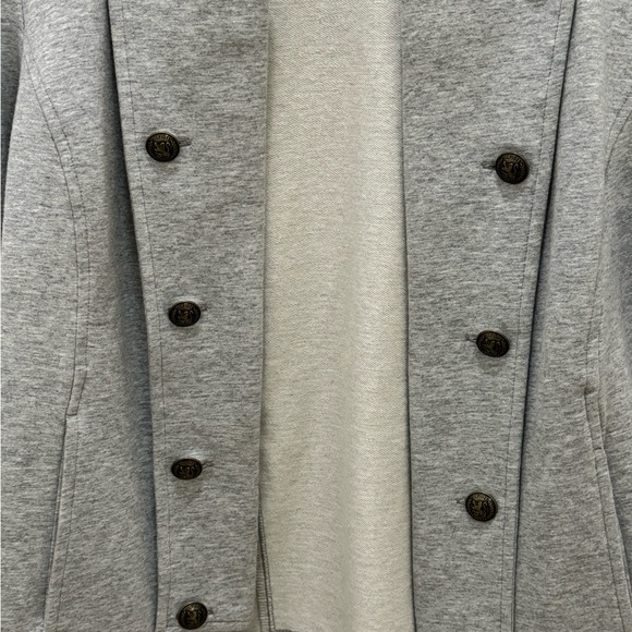 TOMMY HILFIGER MILITARY JACKET GREY SIZE M c7 - Picture 5 of 6